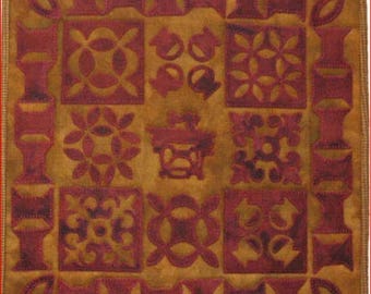 Treadle Treasures ~ Wall Quilt PATTERN LAS114