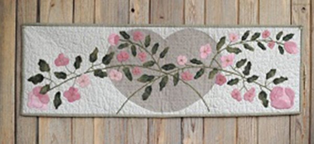 Heart and Road -vintage Table Runner PATTERN - BPJ368 - Etsy