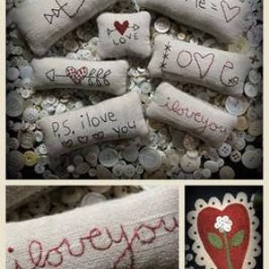 P.S. I Love You -Embroidery  PATTERN -  WSD1801