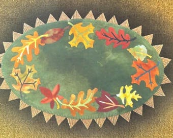 Autumn"s Blanket ~ Wool Applique PATTERN TTB177