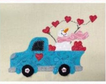 Spreading Love ~ Applique PATTERN QD290