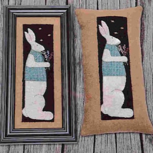Cottontail ~ Wool Applique PATTERN BPJ326