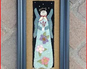 Spring Angel ~ Wool applique PATTERN BPJ352