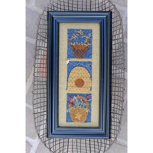 Springtime Blooms ~ Wool Applique PATTERN BPJ321