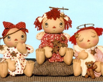 Just a Little Angel - Primitive Angel PATTERN HHF324