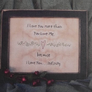 Infinity ~ Primitive Embroidery PAPER PATTERN CS116