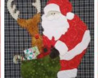 Santa's Sack ~ Applique PATTERN  QD264