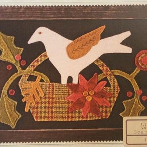Winter ~ Wool Applique PATTERN BMB1068