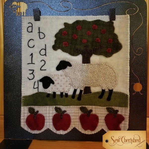 Wool Applique Banner Kit Etsy