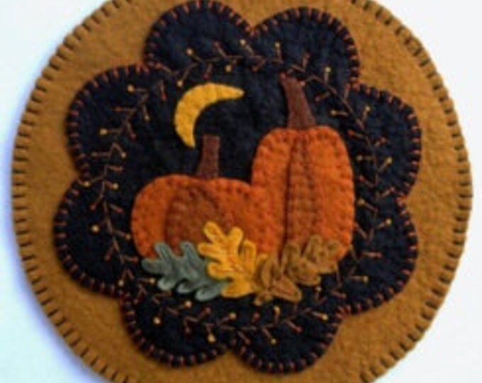 Bittersweet Fall wool Applique PATTERN PLP199 - Etsy