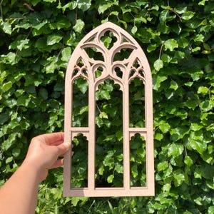 Cathedral arch Wall decor, Gothic tracery home decor, Cathedral window, Victorian Gothic revival, Dark academia, Fantasy home decor
