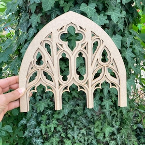 Wall decor, Gothic tracery home decor, Cathedral window, Frame making, Gothic design, Church window decoration, Cathedral arch