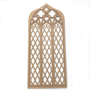 Gothic tracery home decor, Cathedral window, DIY interior