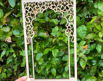Wall decor, Moroccan arch cut out, Arabic design home decor