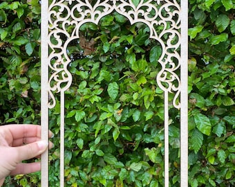 Wall decor, Moroccan arch cut out, Arabic design home decor