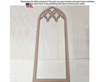 Gothic Cathedral Window Frame, Large cathedral arch