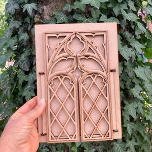 Cathedral Gothic Frame, Wall decor DIY kit
