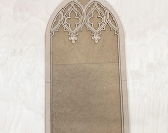 Wall decor, Gothic tracery home decor, Cathedral window, Church window, Wall ornament, Gothic revival wall art