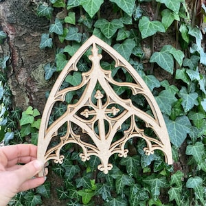 Wall decor, Gothic tracery home decor, Cathedral window, Frame making, Gothic design, Church window decoration, Cathedral arch