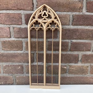 Gothic revival Wall decor, Gothic tracery frame DIY