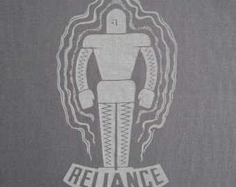 SALE - Reliance Robot T-Shirt - Vintage Retro Tees for Men and Women by Magic Bolt Design - All Women's Sizes ON SALE!