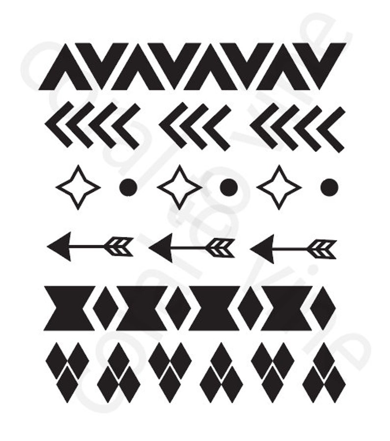 Free Free 143 Tribal Aztec Pattern Svg Free SVG PNG EPS DXF File