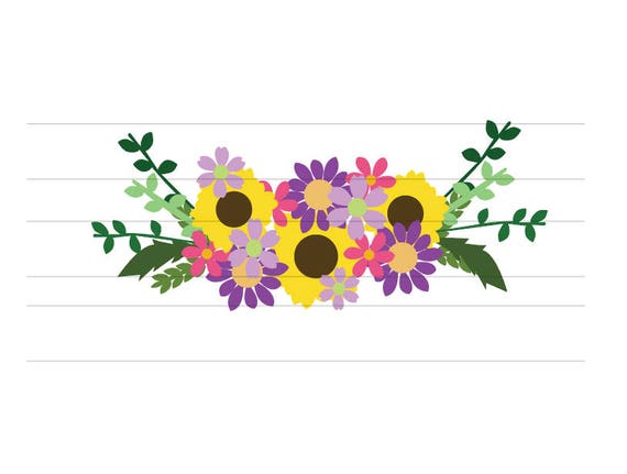 Download Flower SVG wildflower SVG floral svg flower clipart floral ...