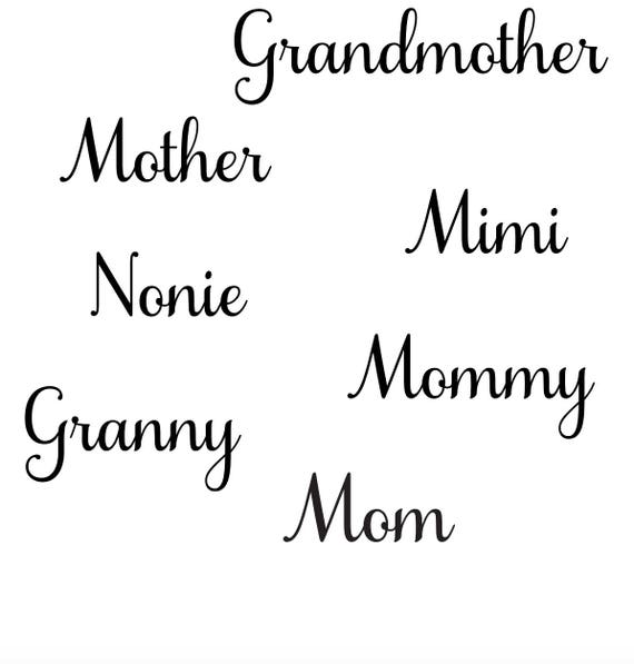 Download Mom Svg Mother S Day Svg Grandmother Svg Nonie Svg Etsy