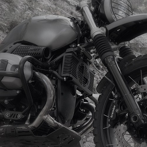 R nineT Ex motorcycle aluminium shops Plate cooler protection for bmw r nineT and Urban gs