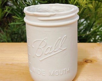 Ceramic Ball Jar Tea Light Holder