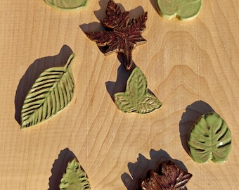 Ceramic Leaf/Flower/Shell Magnet