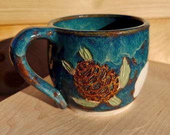 Custom Carved/Stamped Mug: Personalized Quote Ceramic Drinkware