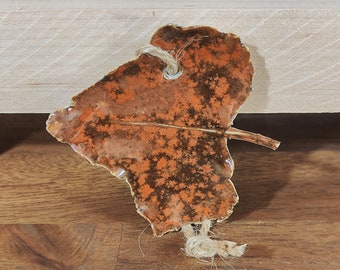 Porcelain Ceramic Ivy Leaf Ornament Medium