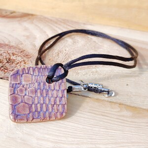 Ceramic Pendant Necklace