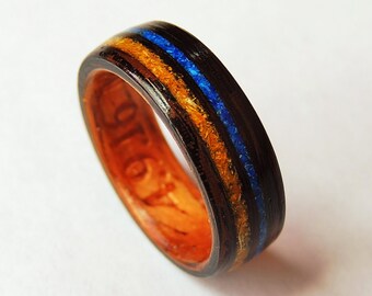 Bentwood Ring, Anniversary Dried Flowers
