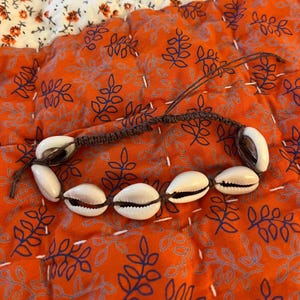 Cowrie Shell Anklet: Beachy Hemp Boho Jewelry