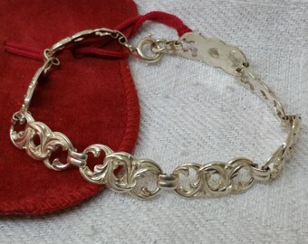 Old silver bracelet 50/60 years 835 SA212