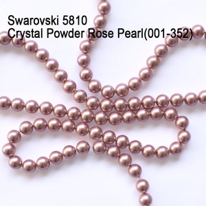 5810-352 Austria Crystal Powder Rose Pearl (001 352 )