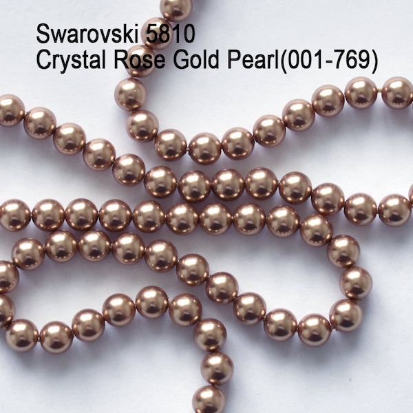 5810-769 Austria Crystal Rose Gold Pearl (001 769 )