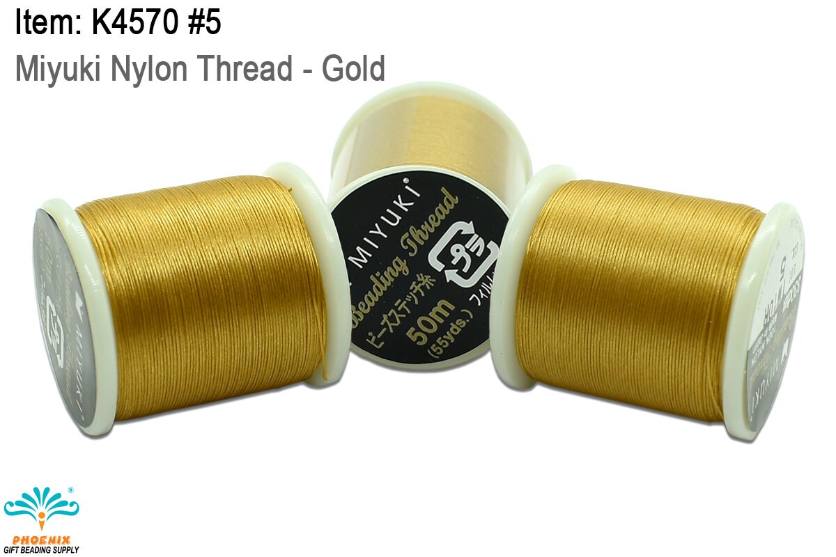 50M Miyuki Beading Thread Buy 3 Spools Get 1 Pck Ndls for Etsy