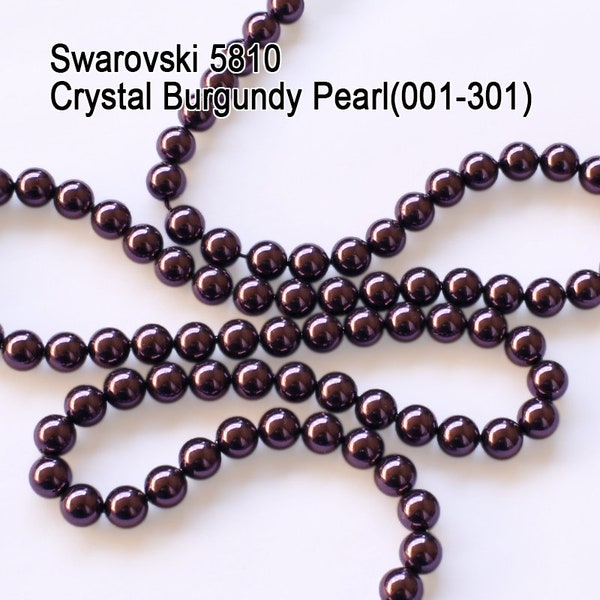 5810-301 Austria Crystal Burgundy Pearl (001 301 )