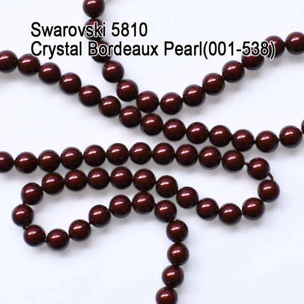 5810-538  Austria Crystal Bordeaux Pearl (001 538 )