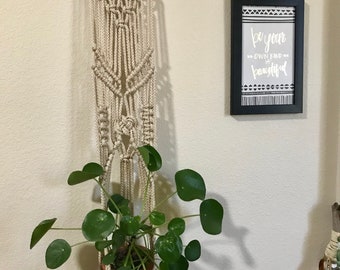 Macrame Plant Hanger, Macrame, Macrame Plant Hammock, Boho Home Decor, Macrame Wallhanging, outdoor macrame plant hanger, plant hanger, boho