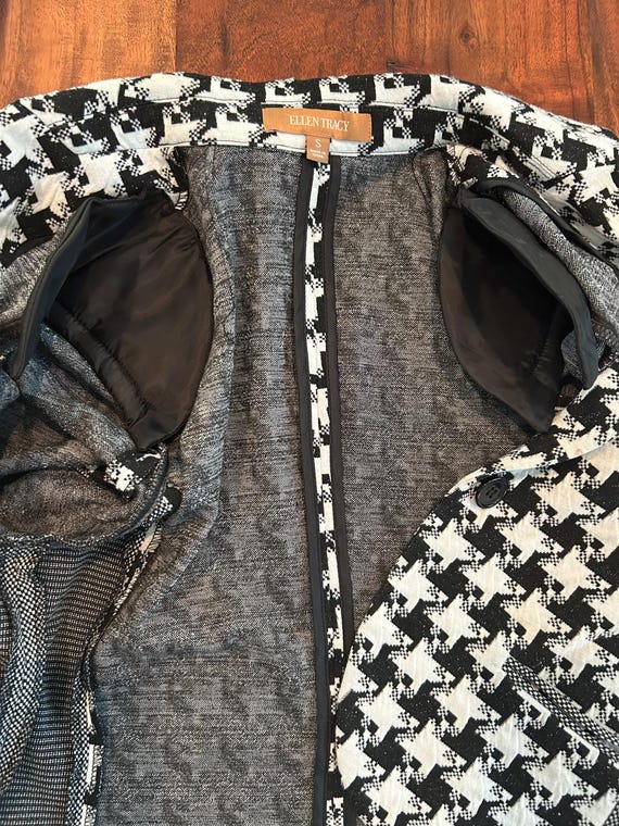 Tracy Ellen Houndstooth Jacket - image 7