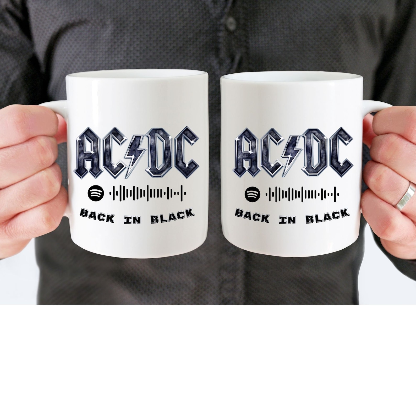 ACDC Svg Back in Black Instant Download, ACDC Png, Acdc JPG Music Logo ...