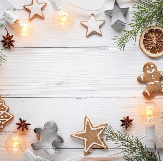 Christmas online background portrait