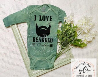 Free Free 155 I Love My Bearded Daddy Svg SVG PNG EPS DXF File