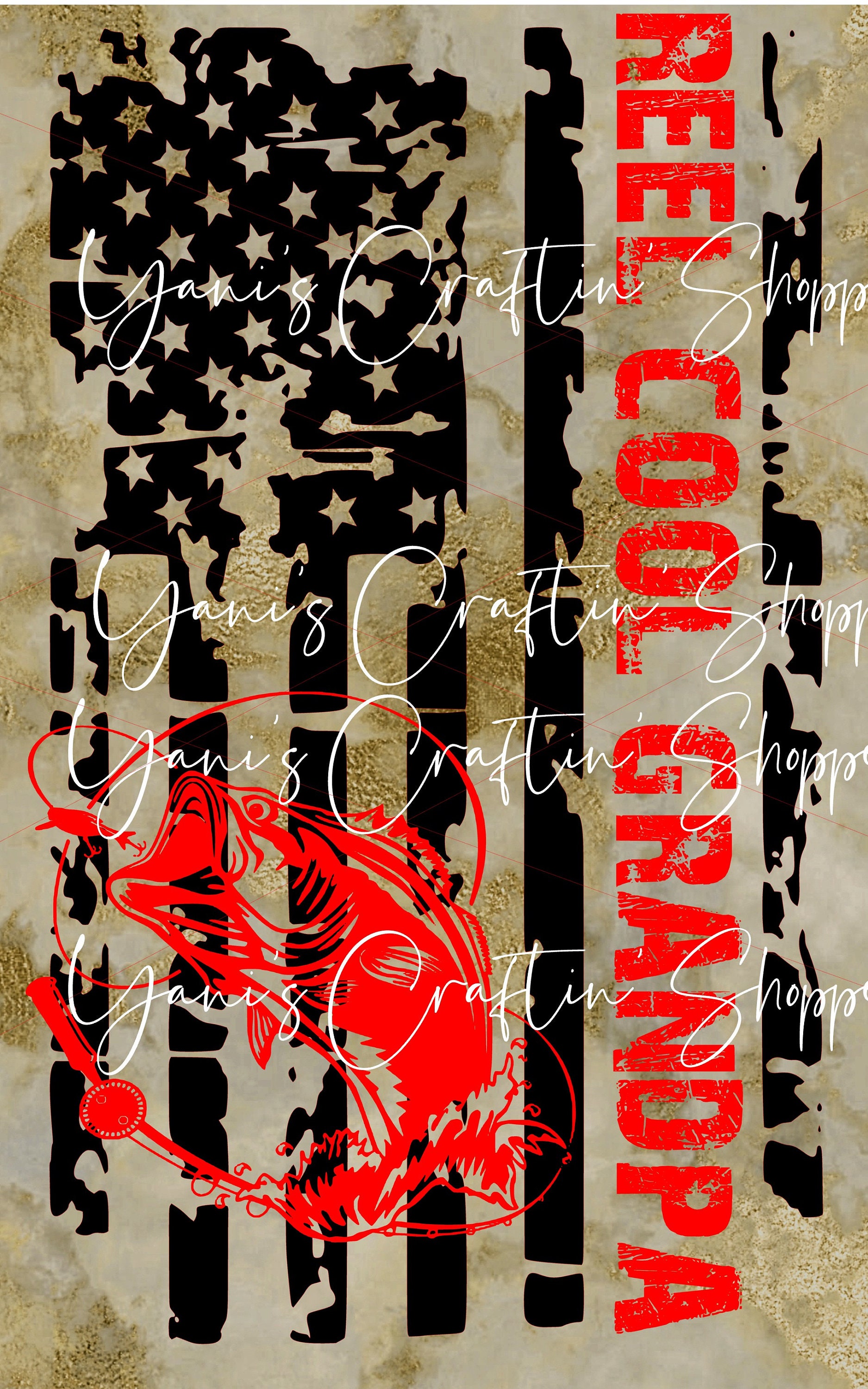 Free Free Reel Cool Papaw Svg 311 SVG PNG EPS DXF File