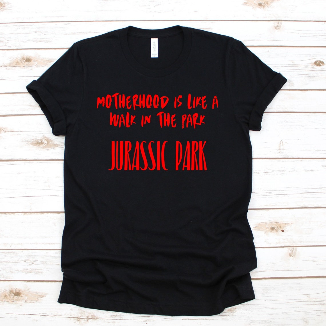 Download Motherhood is like a walk in the park Jurassic park Svg | Etsy