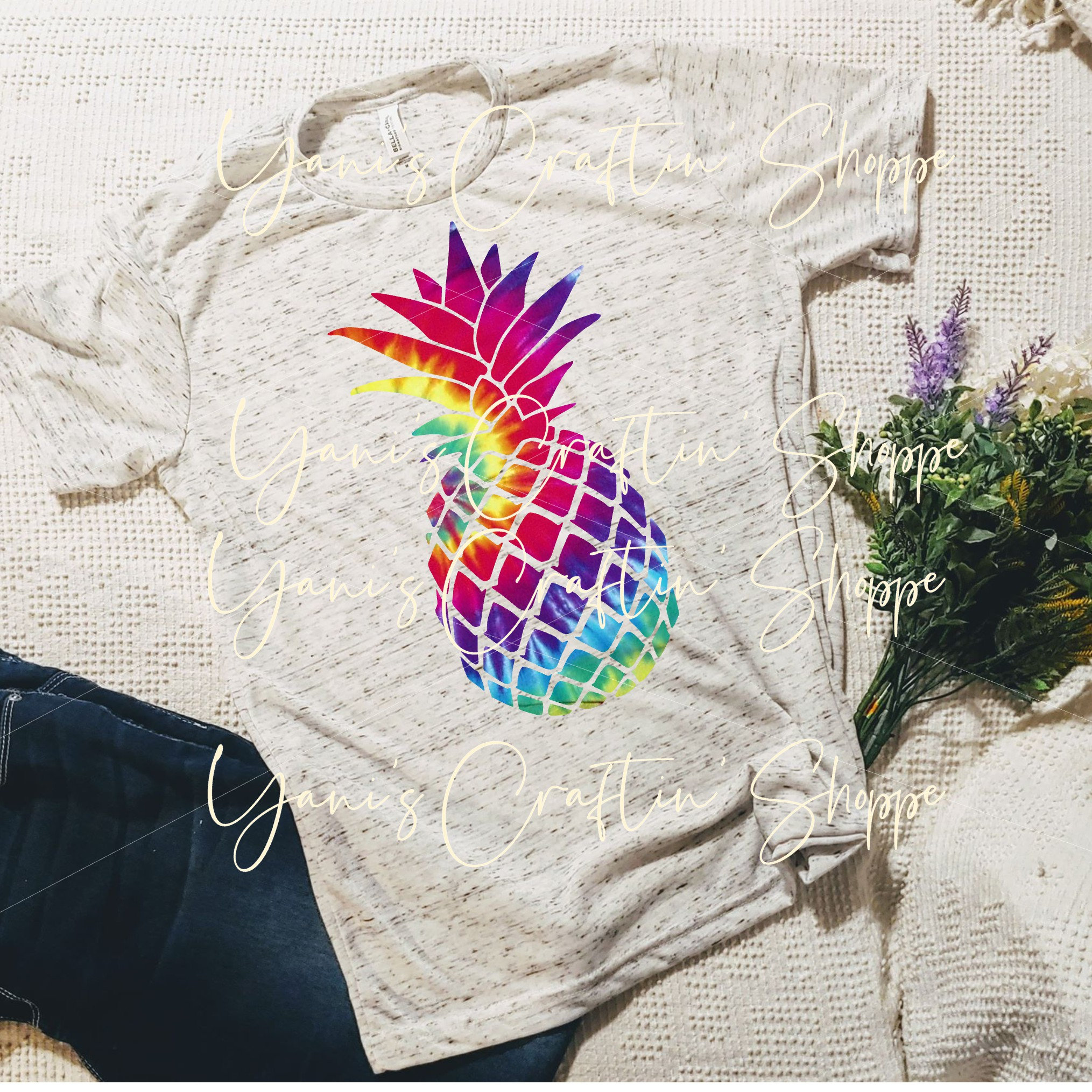 SVG Tie Dye Pineapple Svg Jpg Png Tie Dye Svg Pineapple | Etsy